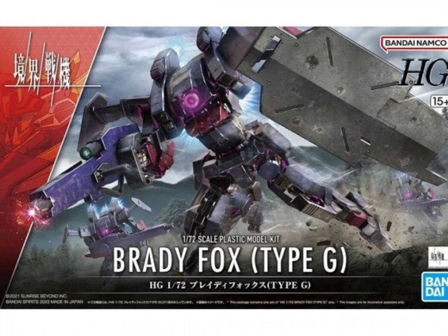 Model Kits Bandai | Gundam - Hobby Kit Hg 1/72 - Brady Fox (Type G)