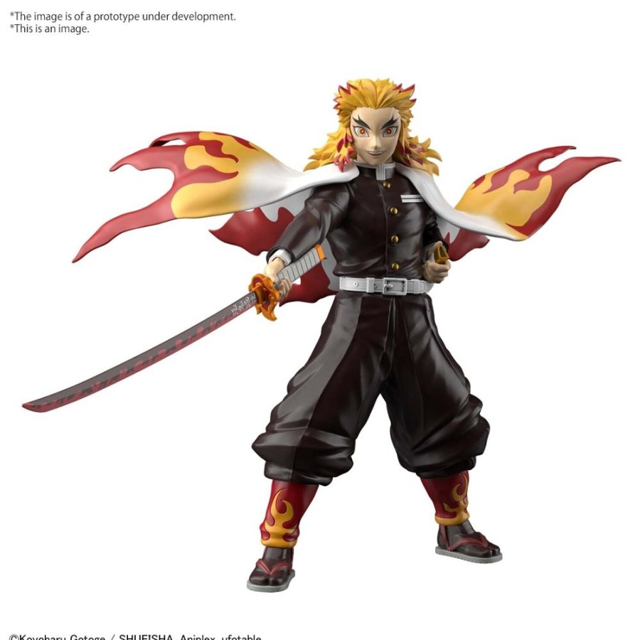 Model Kits Bandai | Demon Slayer: Kimetsu No Yaiba - Model Kit Kyojuro Rengoku