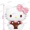 Pre-Orders Eikoh | Sanrio Characters - Hello Kitty - Argyle Pattern - Large Plush **Pre-Order**