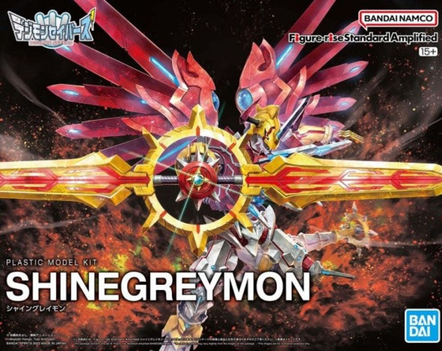 Model Kits Bandai | Digimon - Hobby Kit Figure-Rise Standard - Amplified Shinegreymon