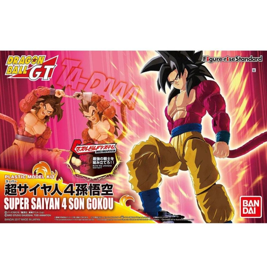 Model Kits Bandai | Dragon Ball - Figure-Rise Standard - Super Saiyan 4 Son Goku