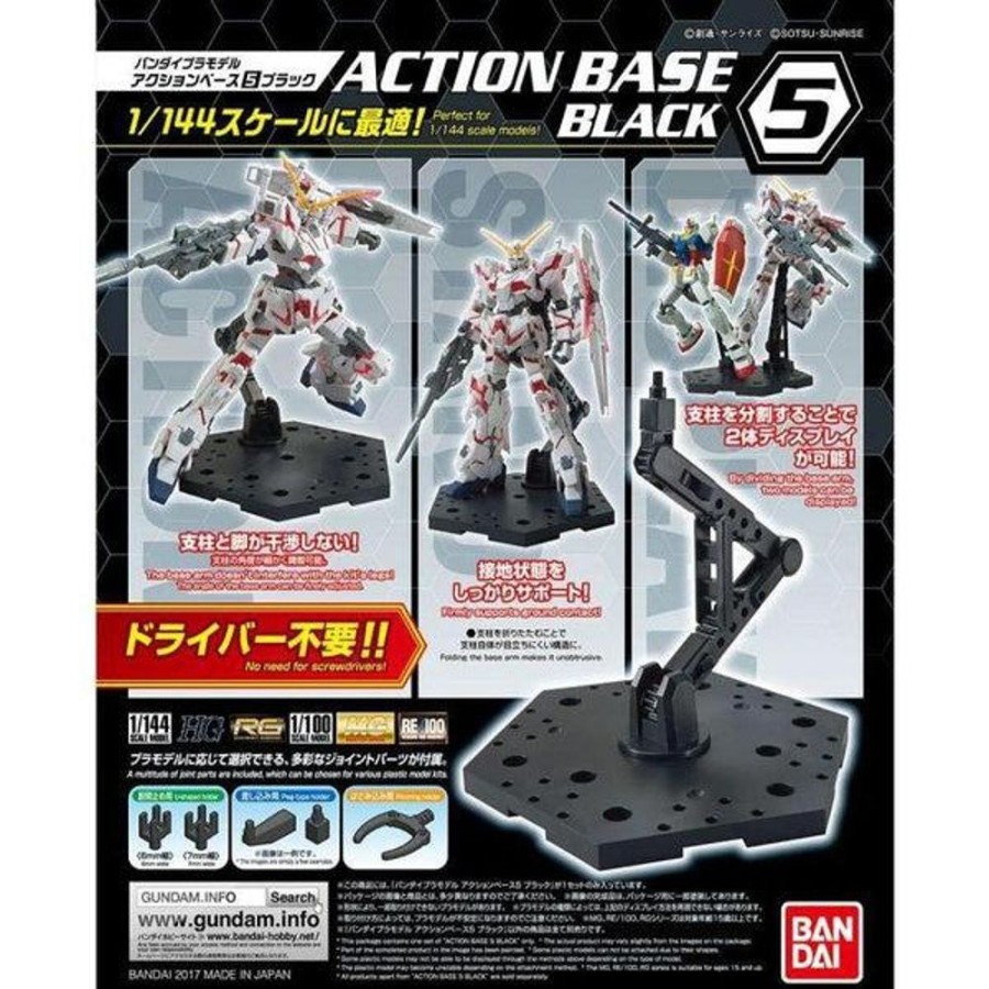 Pre-Orders Bandai | Action Base - 5 Black **Pre-Order**