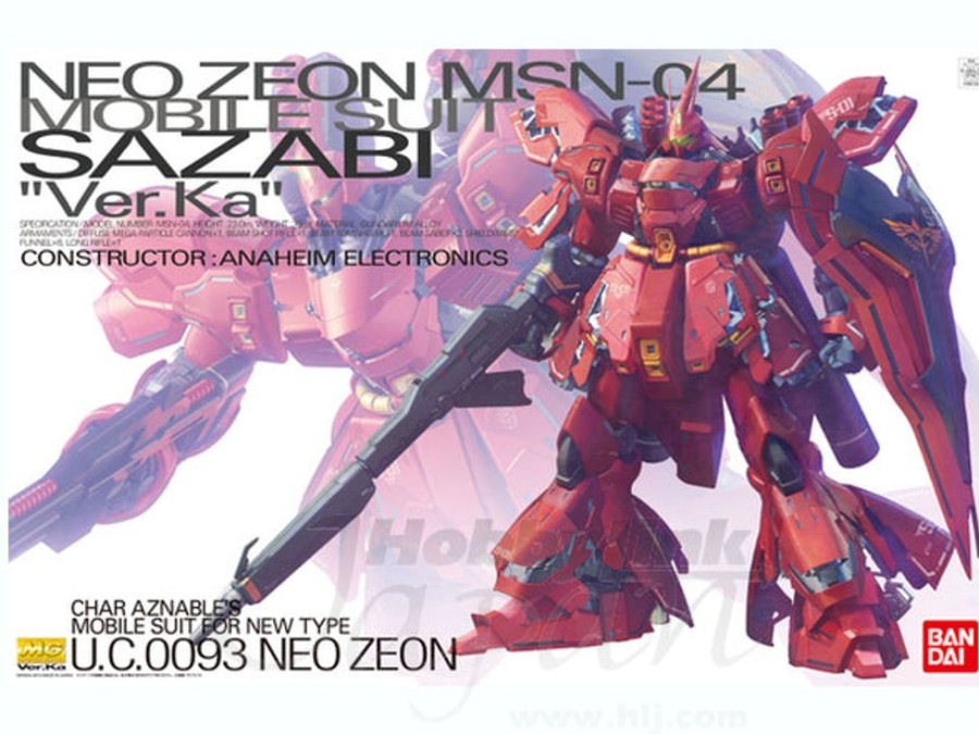 Model Kits Bandai | Mg Gundam - 1/100 - Msn-04 Sazabi Ver.Ka