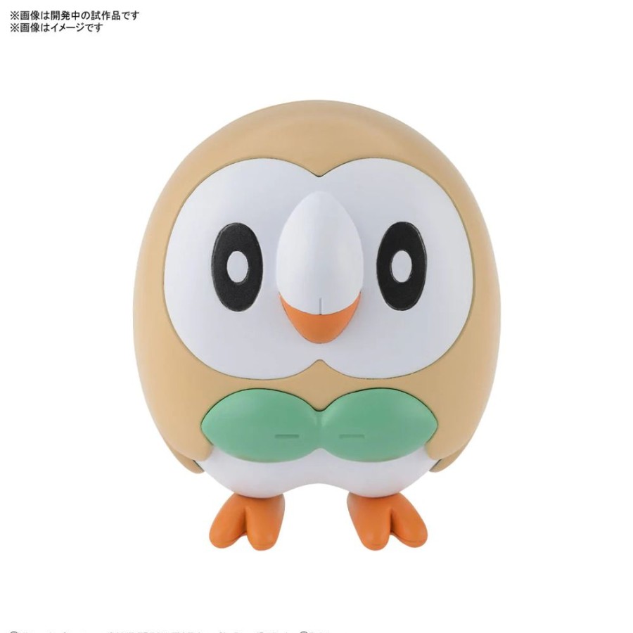 Model Kits Bandai | Bandai Pokemon Model Kit Quick!! 10 Rowlet