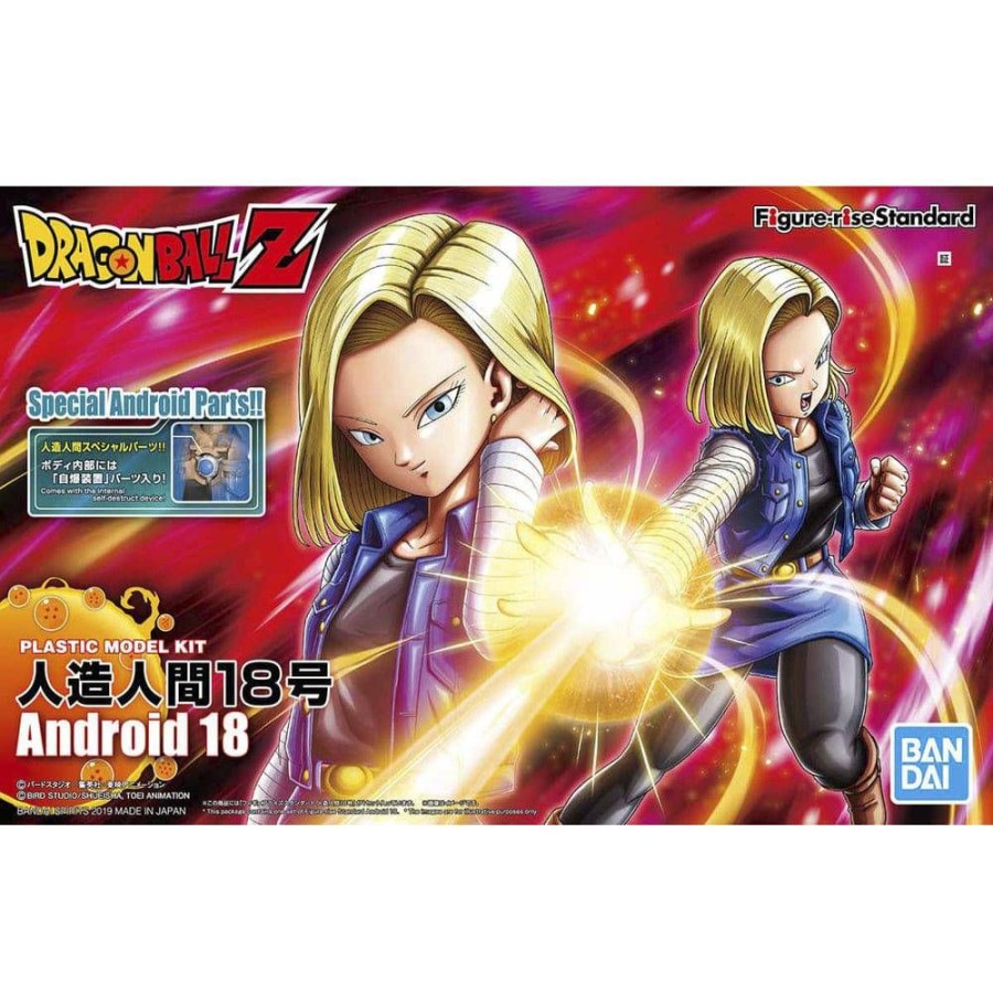 Model Kits Bandai | Bandai Figure-Rise Standard Android #18(Pkg Renewal)