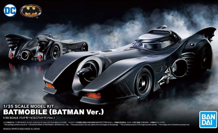 Model Kits Bandai | Batman - 1/35 Scale Model Kit 1989 Batmobile (Batman Ver.)