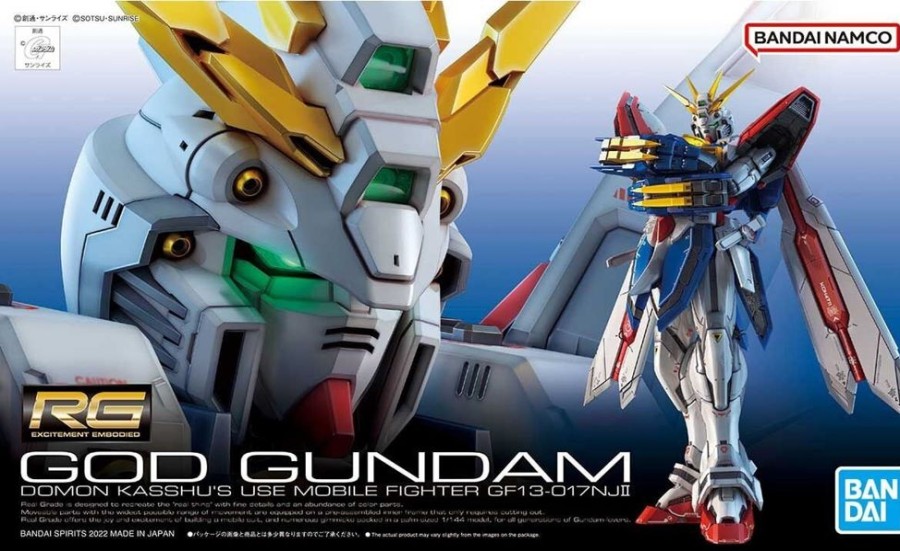 Model Kits Bandai | Rg 1/144 God Gundam Model Kit