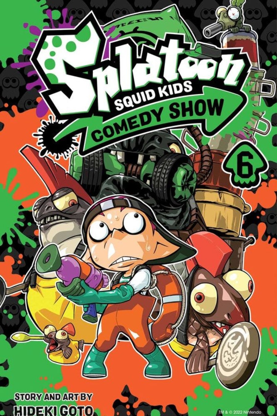 Manga Viz Media | Splatoon: Squid Kids Comedy Show, Vol. 6