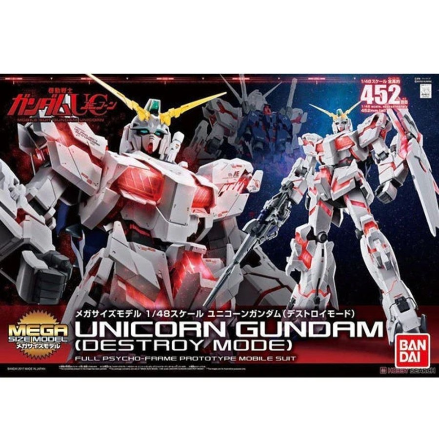 Pre-Orders Bandai | Gundam - Mega Size Model 1/48 - Unicorn Gundam (Destroy Mode) **Pre-Order**